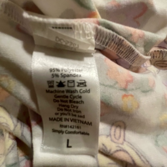 LuLaRoe Disney Miss Piggy & Floral Print Irma Top L FREE SHIP - Picture 5 of 5